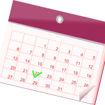 Calendario fechas importantes